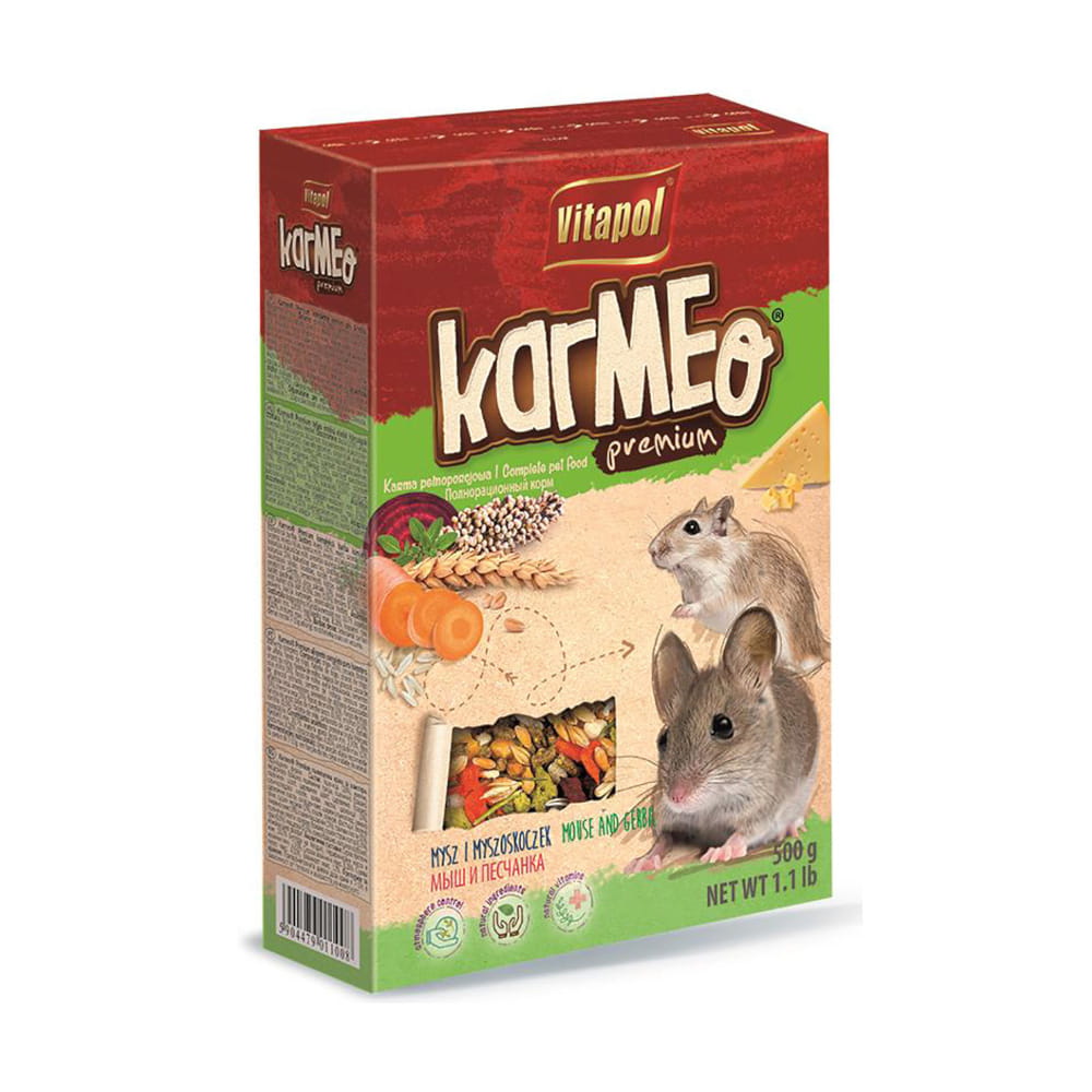 Vitapol Karmeo Karma pełnoporcjowa Mysz Myszoskoczek 500g